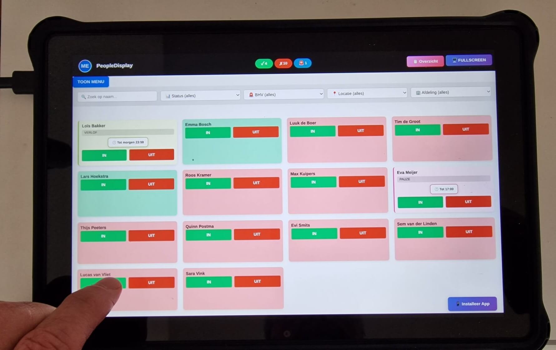 Prowise AIO pc met Touchscreen